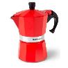 ORBEGOZO CAFETERA ALUMINIO 6 TAZAS KFR 640 ROJA REF 17928
