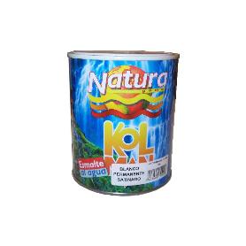 BAJA PINTURA ESMALTE ACRILICO SATINA. KOLMAN NEGRO 750 ML