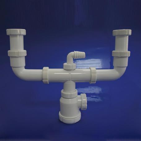 TECNO SIFON EXT.DOBLE FREG. S-V 1-1-2 (T45) 50205