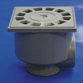 TECNO SUMIDERO SALIDA VERT+HORZ.10X10 (T-87) PVC 50638