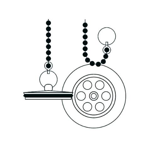 TECNO KIT MONTAJE LAV.BID(CRO) 1-1-2(K-61C) 50410