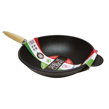 SABOR CUISINE SARTEN FINSTOCK WOK ALUM.INDUCCION 28CM 4301IT