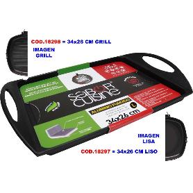 SABOR CUISINE FINSTOCK ASADOR RECTAN.GRIL ALUM.FU.34X26CM 4206IT