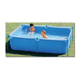 PISCINAS FINSTOCK RECTANGU.TUBULAR COMPL.200X50 1800 LT.TOI 8502