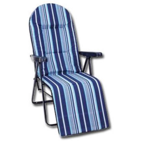 PLAYA TUMBONA RELAX ACERO OVAL 30X15 AZUL POSAB.LISO 288AOR0002
