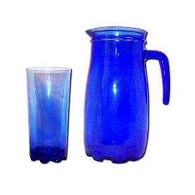 CRISTAL FINSTOCK ECO 7 PZ PLAYA 6 VASOS REFRESCO+JARRA D23730