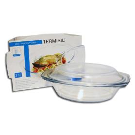 TERMISIL CACEROLA OVAL CRISTAL C-TAPA HORNO-MICRO 2,9 L PNSW290A