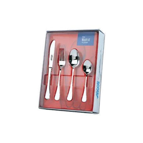 ARCOS FINSTOCK CUBERTERIA INOX MADRID CAJA 24 PIEZAS  557400