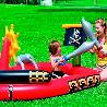 PISCINAS JUEGO AGUA BARCO PIRATA 191X140X97+3 AÑOS 53041
