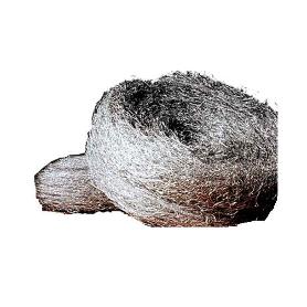 LANA ACERO LISA MEDIA Nº 0 ROLLO 2,25 KG (ESTROPAJO ALUMI) 1000