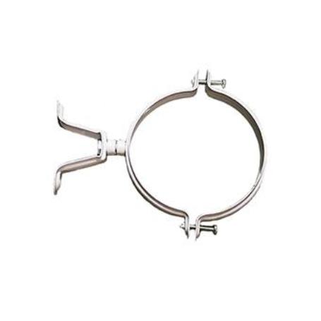 NEGARRA LACADO BLANCO ABRAZADERA PARED REGULABLE 80-110MM 193002