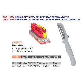 MENAJE METALTEX PELAPATATAS SPEEDY C-CARTON 252725000