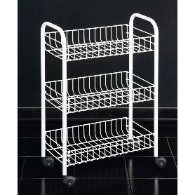 MENAJE METALTEX VERDULERO 3 ESTANTES 41X23X63 CM SIENA 340633006