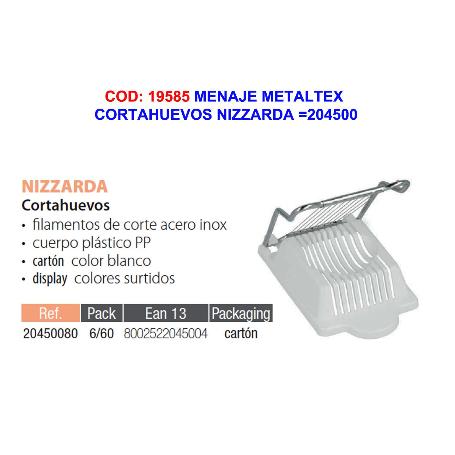 MENAJE METALTEX CORTAHUEVOS NIZZARDA  204500000