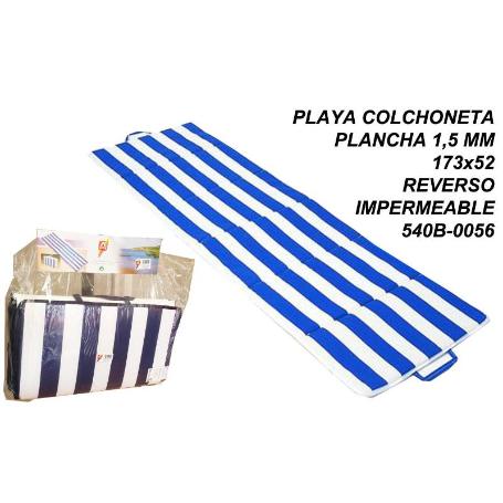 PLAYA COLCHONETA PLANCHA 1,5 173X52  IMPERMEA 540B-0056