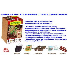 SEMILLAS FITO FINSTOCK KIT MI PRIMER TOMATE CHERRY 09099