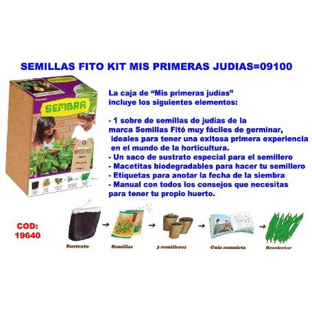 SEMILLAS FINSTOCK FITO KIT MIS PRIMERAS JUDIAS 09100