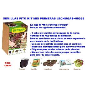 SEMILLAS FINSTOCK FITO KIT MIS PRIMERAS LECHUGAS