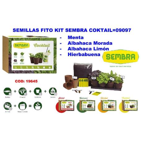 SEMILLAS FINSTOCK FITO KIT SEMBRA COKTAIL 09097