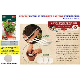 SEMILLAS FITO CINTA 5 MT.SEMBRAR RUCULA 09324