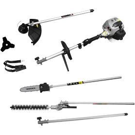 OMEGA DESBROZADORA-CORTASETO-MOTOSIERR MULTIUSO 4X1 43CC 8050534