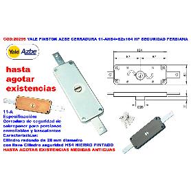 BAJA YALE AZBE CERRADURA 11-AHS4 82X164 HP SEGURID. PERSIANA
