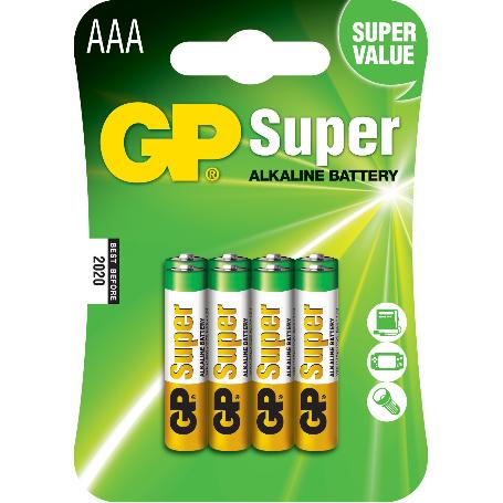 GP PILAS ALCALINAS 8 PILAS AAA (LR 03-B8 GP) 1,5V- (G240) GP24A