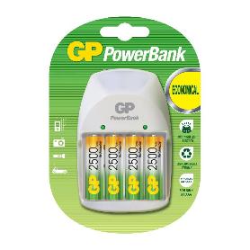 GP CARGADOR 4 PILAS AA- AAA-9V-POWERBANK   PB11GS250-2UW4 G265