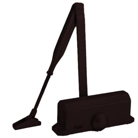 AZBE CIERRA PUERTAS C-203 BRAZO NORMAL S-RETENED.NEGRO