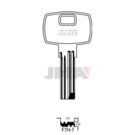 LLAVES  JMA SEGURIDAD ALPACA MOD FTH-7 TD7