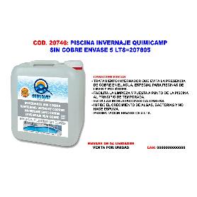 QUIMICAMP INVERNAJE SIN COBRE ENVASE 5 LTS 207805