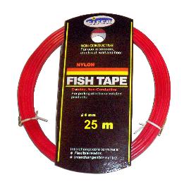 SIFER GUIA PASACABLES NYLON ELECTRICIDAD Ø 4 MM X 25 MT 2325NL