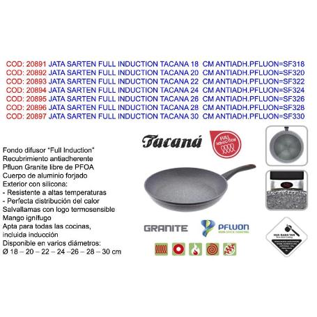 JATA FINSTOCK SARTEN INDUCTIO TACANA 24 CM ANTIADH NO PFOA SF324