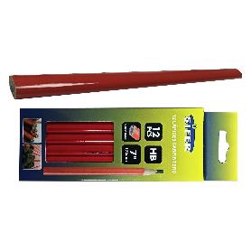 SIFER LAPIZ CARPINTERO BLISTER 12 PIEZAS 424012