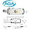 AGA CERRADURA PUERTA PERSIANA ENROLLABLE Y BASCULANTE  182