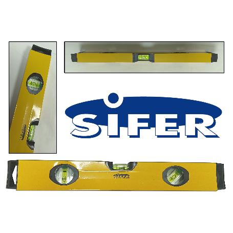SIFER NIVEL RECTANGULAR AMARI. MAGN 3 BURBUJAS 400 MM JYC2401B