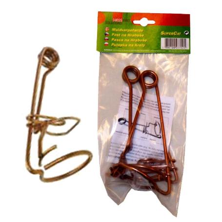 SWISSINNO SUPERCAT 2 TRAMPAS TOPO BAVARIA METAL COBRE 1 702 001