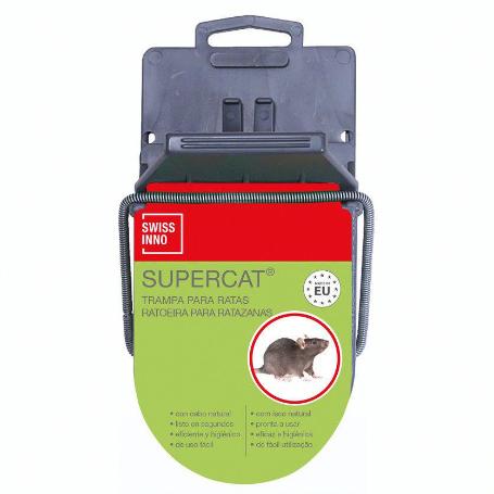 SWISSINNO RATONERA SUPERCAT TRAMPA RATA C-CEBO PACK X1 1 025 001
