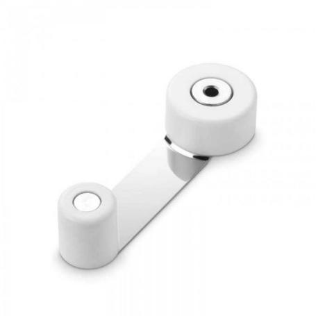 TOPE PUERTA CON RETENEDOR BLANCO      A448
