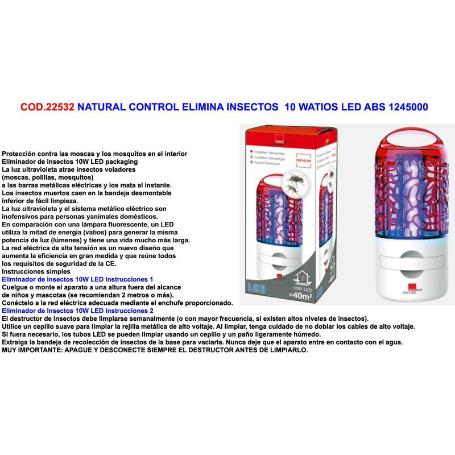 BAJA SWISSINNO ELIMINA INSECTOS 10WATIOSLEDABS1245 001