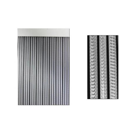 CORTINA DE PUERTA CINTA DUERO 90X210 Nº 7 NEGRO-TRANSPARE 11406D