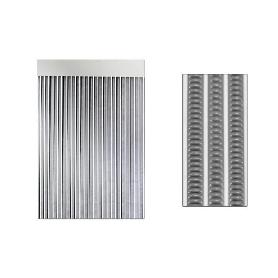CORTINA DE PUERTA CINTA DUERO 90X210 Nº 11 GRIS-BLANCO 11285D