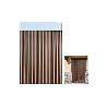 CORTINA DE PUERTA CINTA DUERO 120 X 210 MARRON-BEIG 21280D