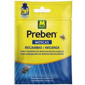 MASSO RECAMBIO PARA TRAMPA DE MOSCAS 15 GR PREBEN 231744