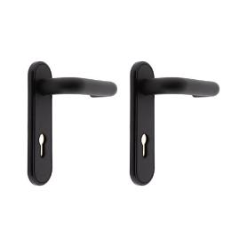 MANILLA PARA PUERTAS CORTAFUEGO SERIE MONOBLOC DE BOCALLAVE 72 MM. COMPATIBLE CON CERRADURAS SERIE CF60. CUADRADILL