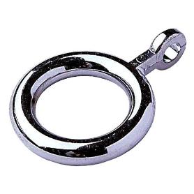 ANILLA VISILLO CON ENGANCHE 16 MM CROMO  1600401