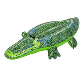 PISCINAS COLCHONETA INFLABLE COCODRILO 152X71 CM+3 AÑOS 41477