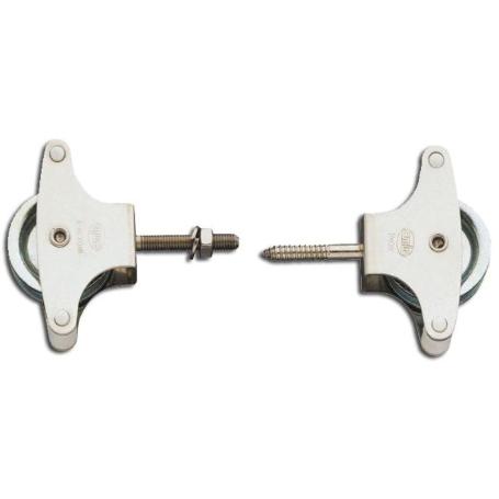 AMIG 3210 | POLEA METÁLICA  21 INOX. | Ø39 MM | ACERO INOXIDABLE 18/8 | MATE