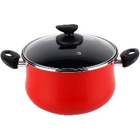 MAGEFESA PRAGA OLLA 24 CON TAPA CRISTAL   01114899