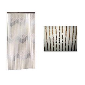 BAMBU FINSTOCK CORTINA GOMERA 90X200X50 FILAS BOLAS 3 CENEFAS